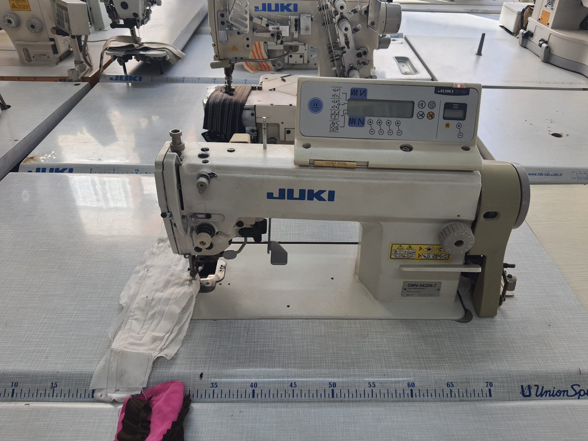 Juki DMN 5420 N-7 SC500 Kenar Bıçaklı Düz Makina