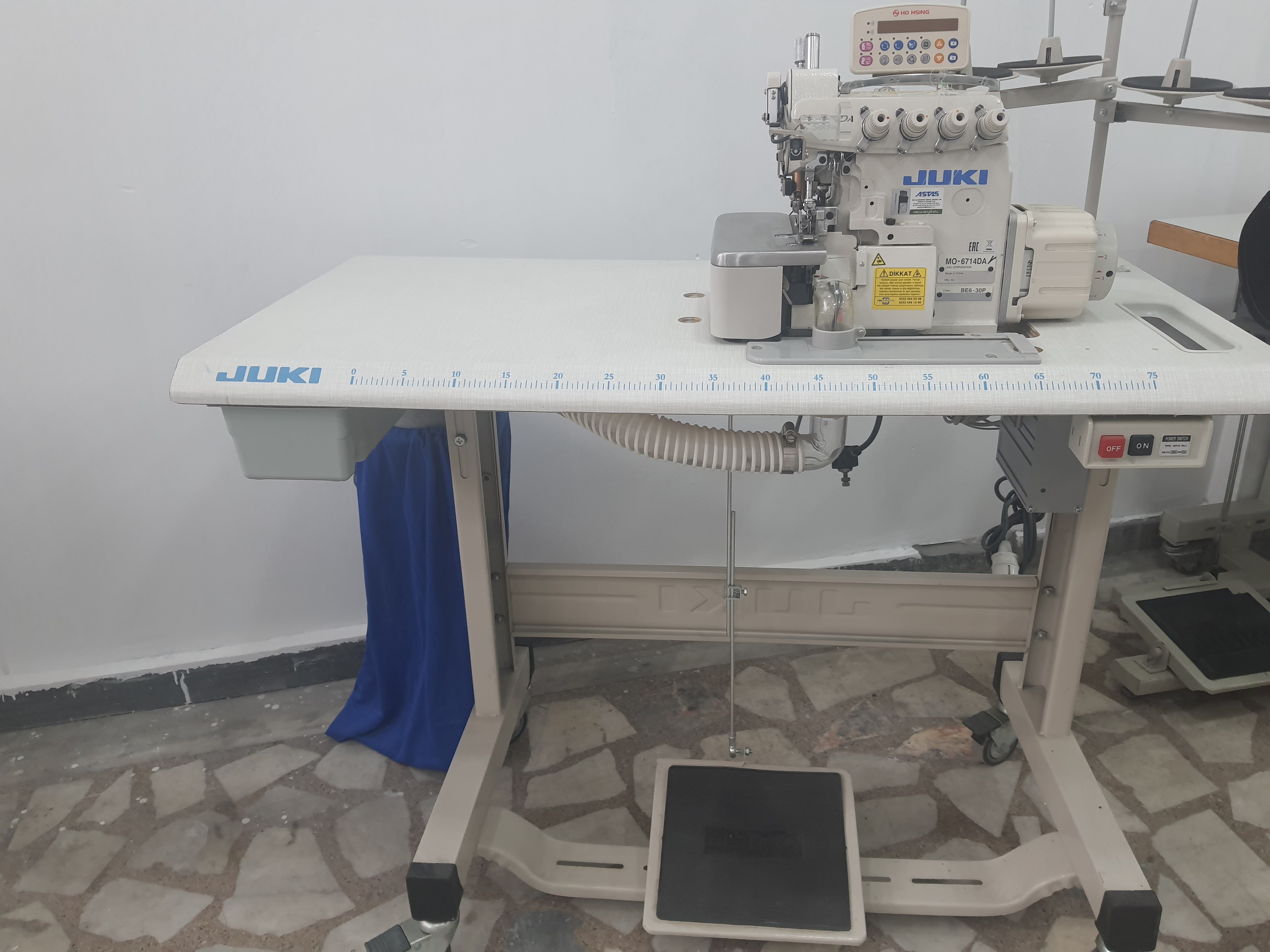 Juki Otomatik Kıstırmalı Overlok MO 6714DA