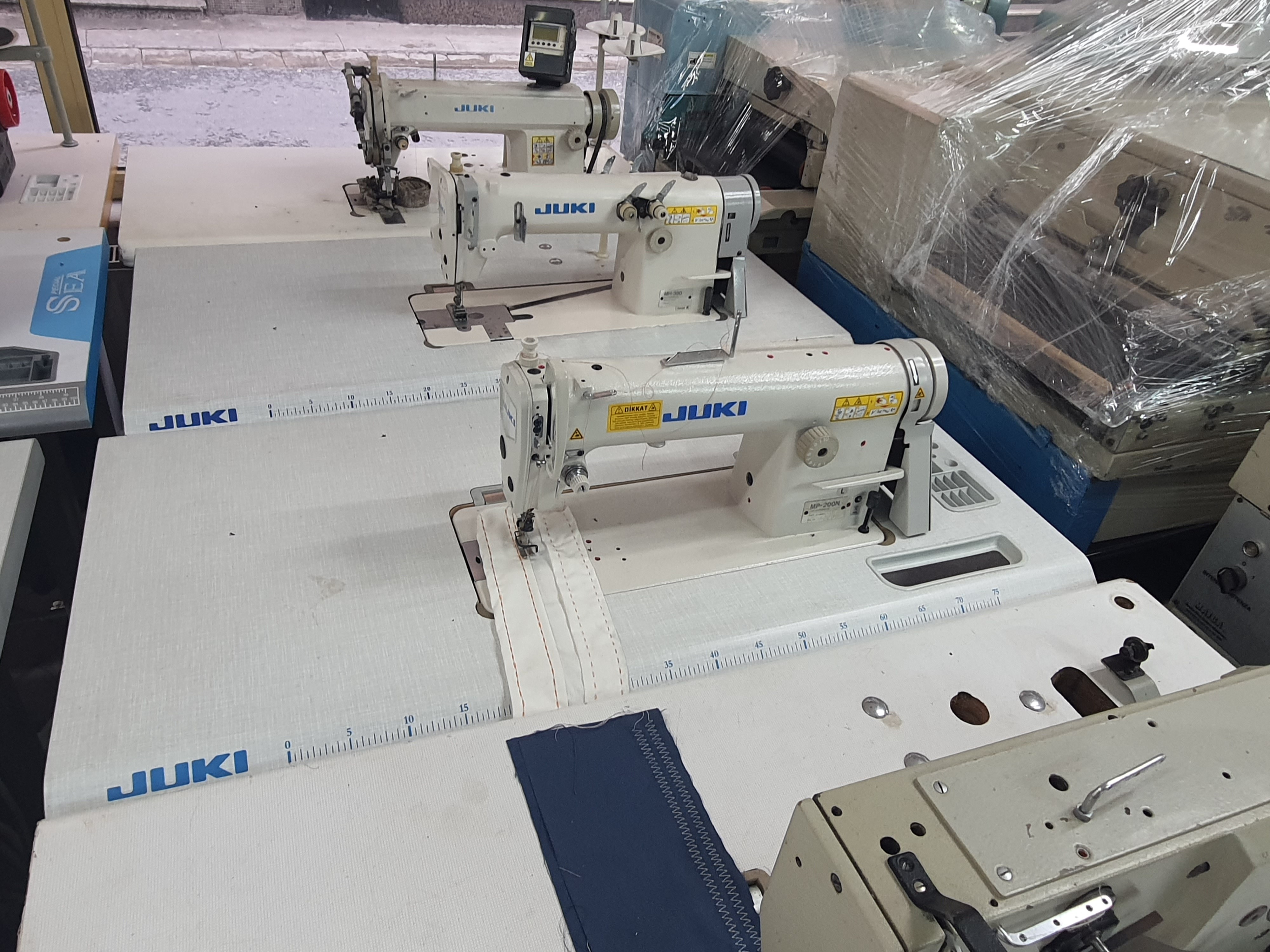 JUKI MP 200N Zincir Punto, Sahte Punto Makinesi